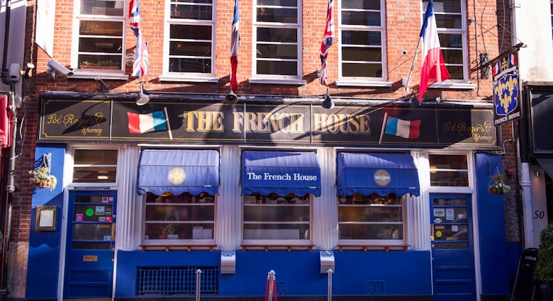 Courtesy photos from The French House in London, UK