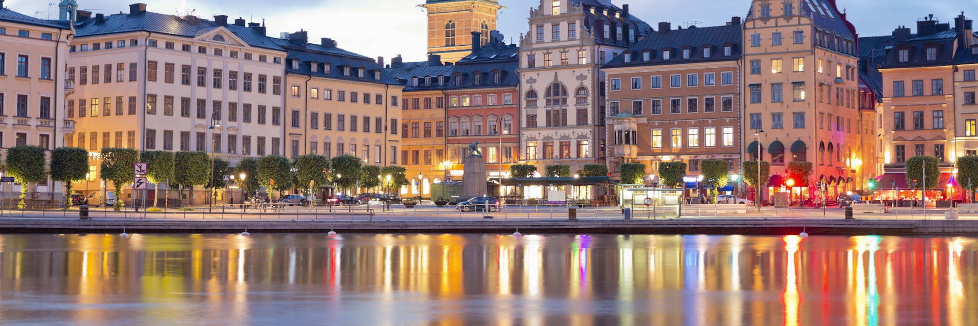 View of Gamla Stan in Stockholm.